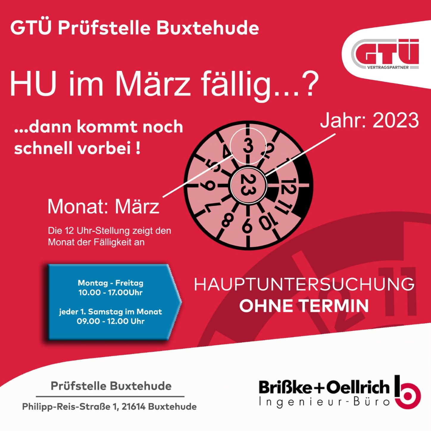 GTÜ Prüfstelle Ingenieurbüro Brißke & Oellrich oHG Logo