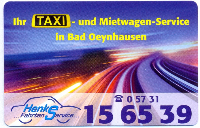 Henke Fahrtenservice Taxi- und Mietwagenbetrieb Logo