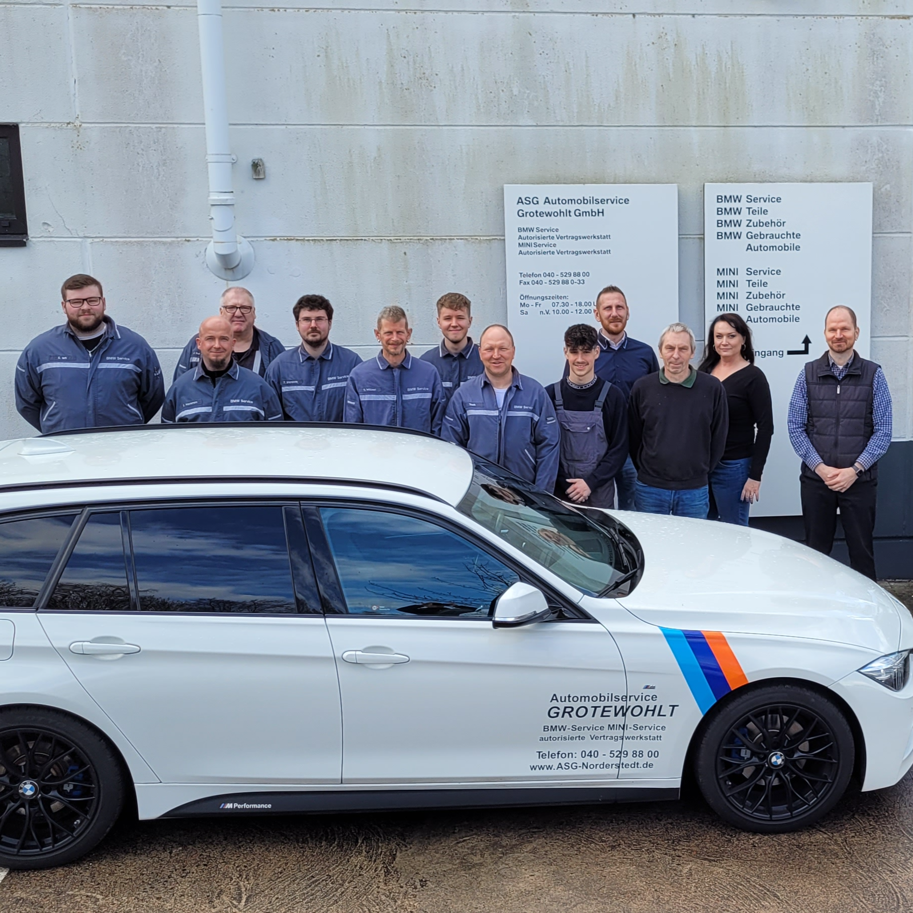 ASG Automobilservice Grotewohlt BMW + MINI Service Vertragswerkstatt in Norderstedt Logo