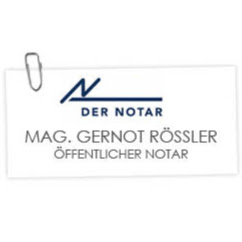 Mag. Gernot Rössler öffentlicher Notar - Lambach Logo