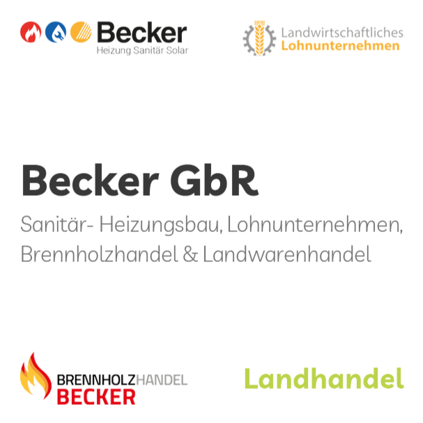 Lw Lohnunternehmen, Sanitär- und Heizungstechnik & Brennholzhandel Becker GbR Logo