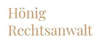 Rechtsanwalt Hönig Logo