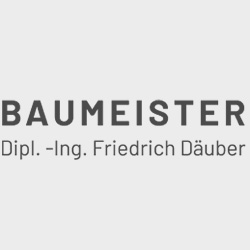 BAUMEISTER Dipl.-Ing. Friedrich Däuber Logo