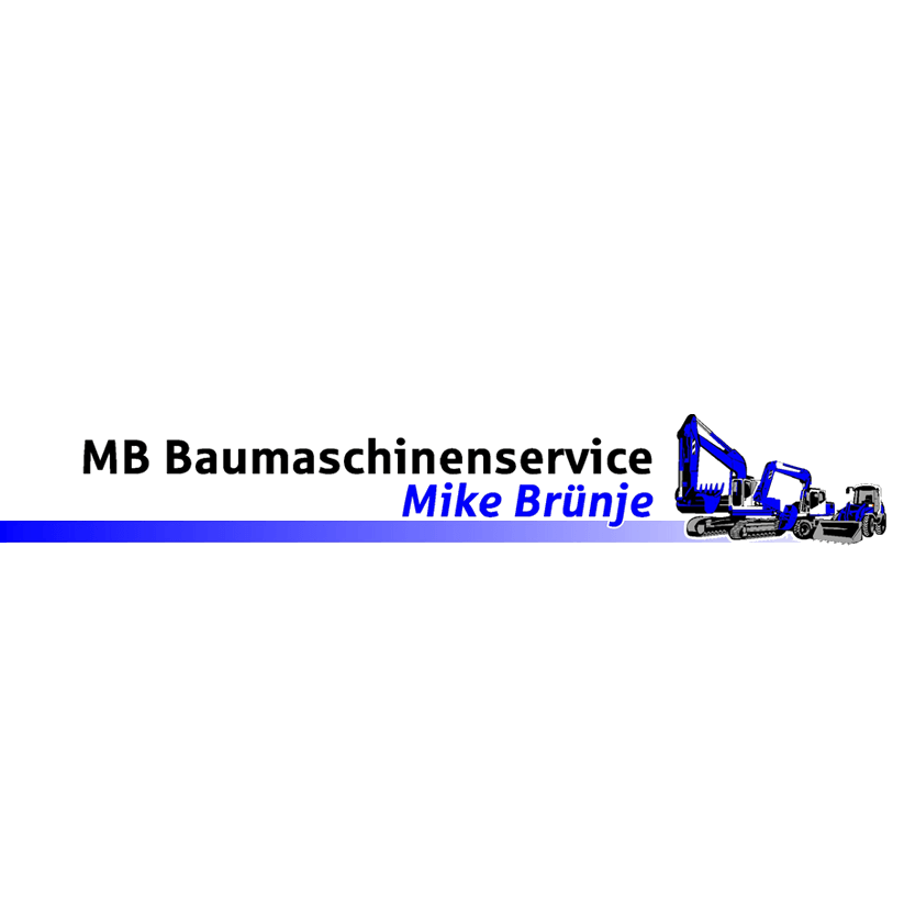 Mike Brünje MB Baumaschinen Service Logo