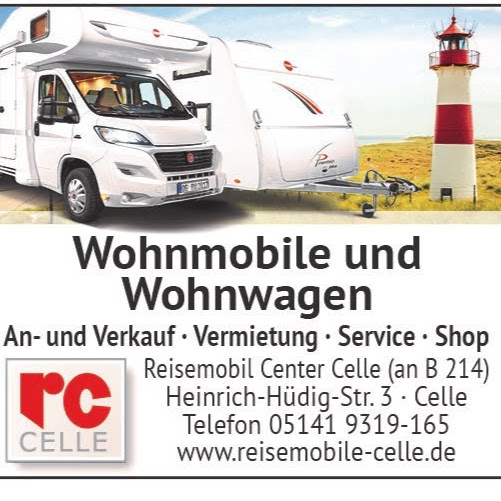 RC Reisemobilcenter-Celle GmbH (alt bekannte Holiday Mobil GmbH) Logo