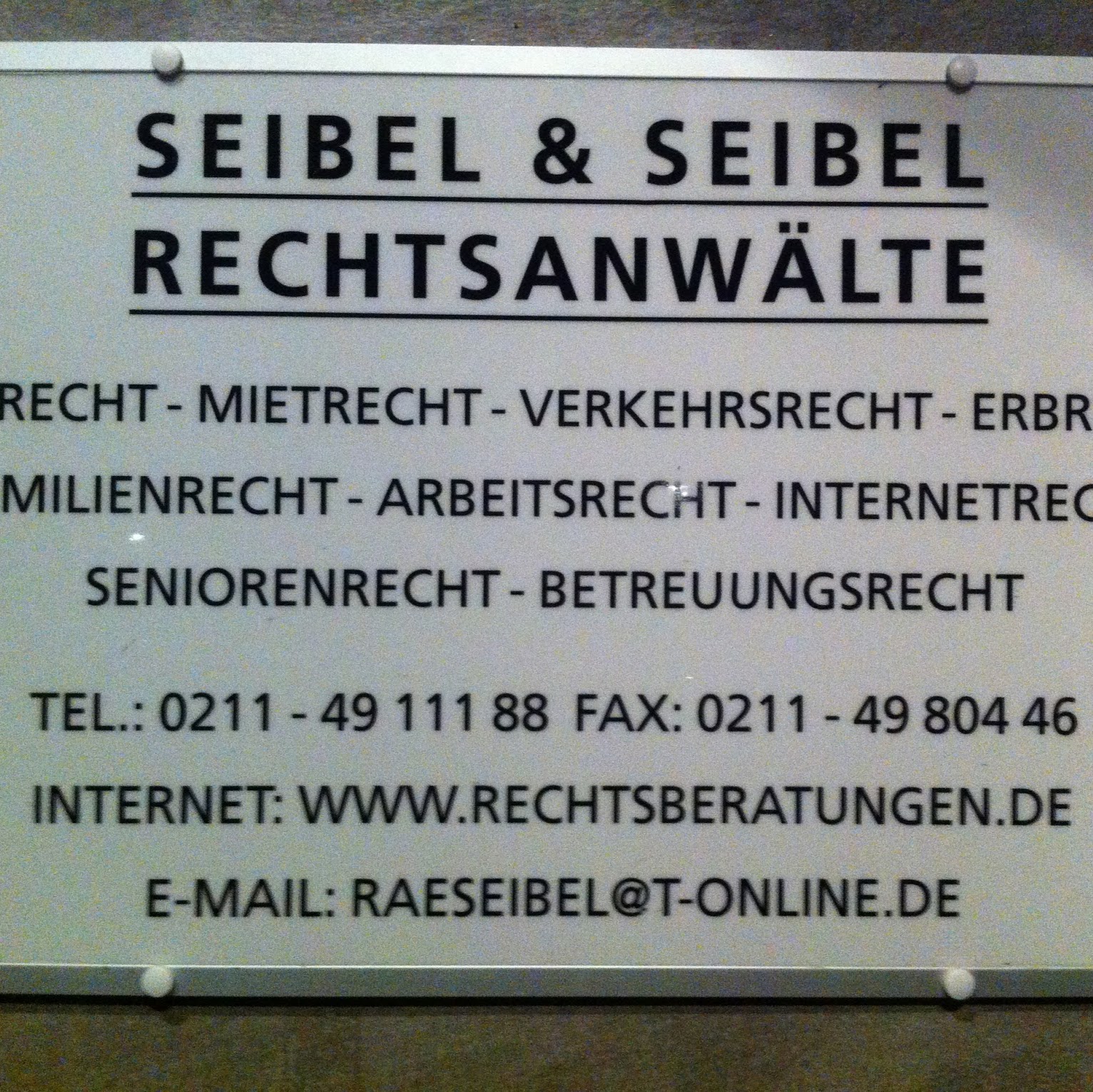 Seibel & Seibel Rechtsanwälte Kai Rüdiger Seibel Logo
