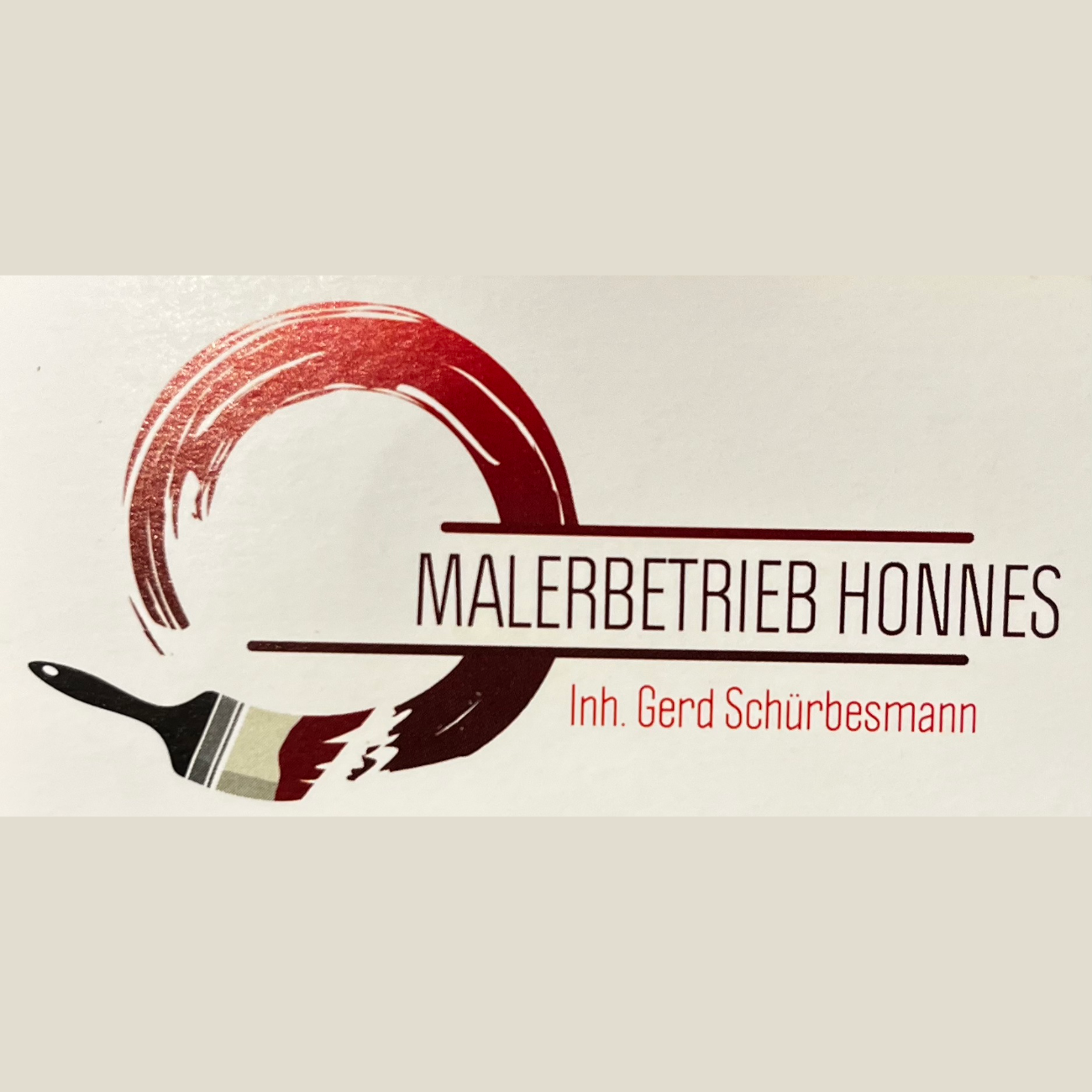 Malerbetrieb Honnes - Inh. Gerd Schürbesmann Logo