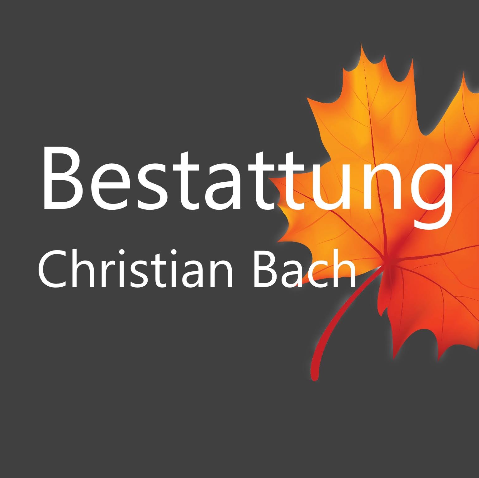 Bestattung Christian Bach Leipzig Logo