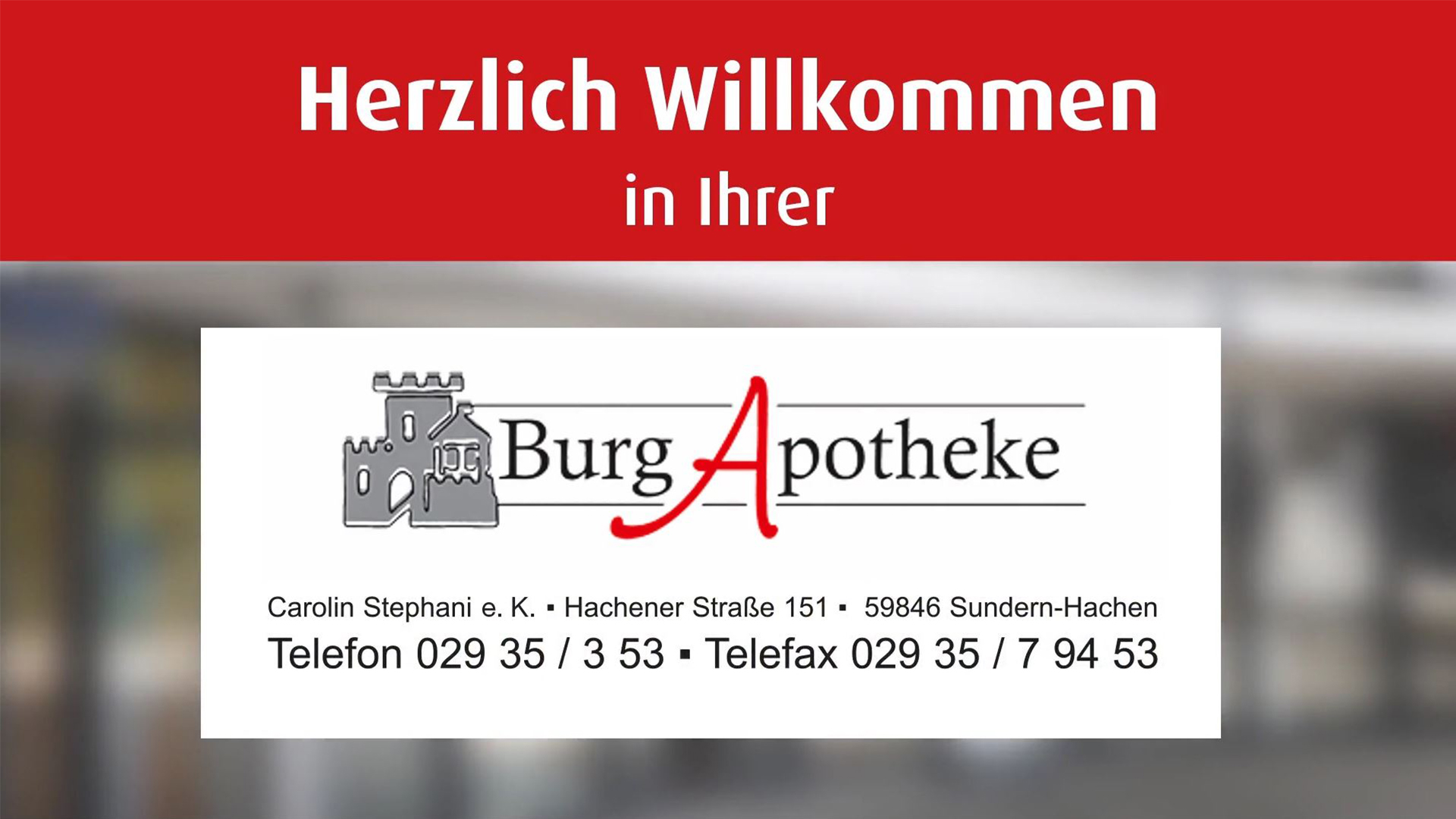 Burg-Apotheke - Sundern Logo